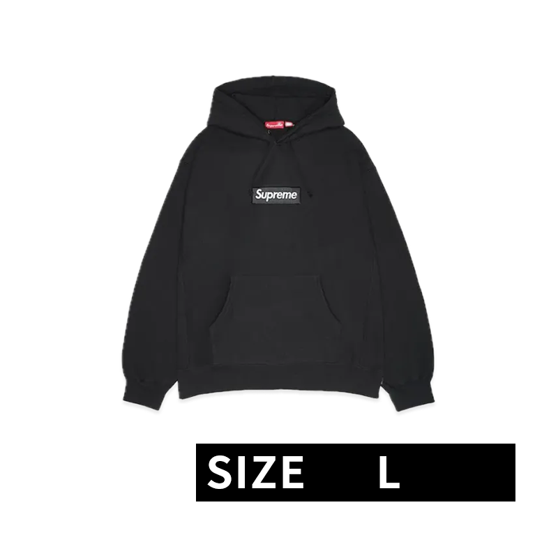 Supreme Box Logo Hooded Sweatshirt "Black" (24FW)