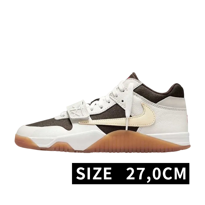 Travis Scott × Nike Jordan Jumpman Jack TR "Sail and Dark Mocha"