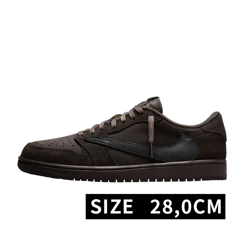 Travis Scott × Nike Air Jordan 1 Low OG SP "Velvet Brown and Dark Mocha"