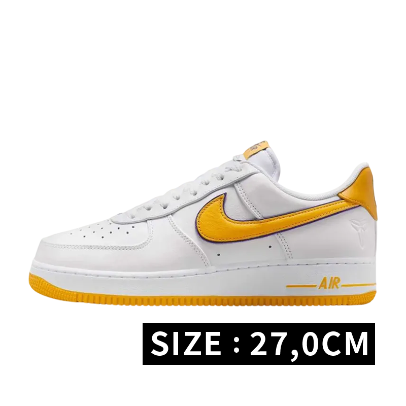 Kobe Bryant × Nike Air Force 1 Low Retro QS "Varsity Maize and Varsity Purple"